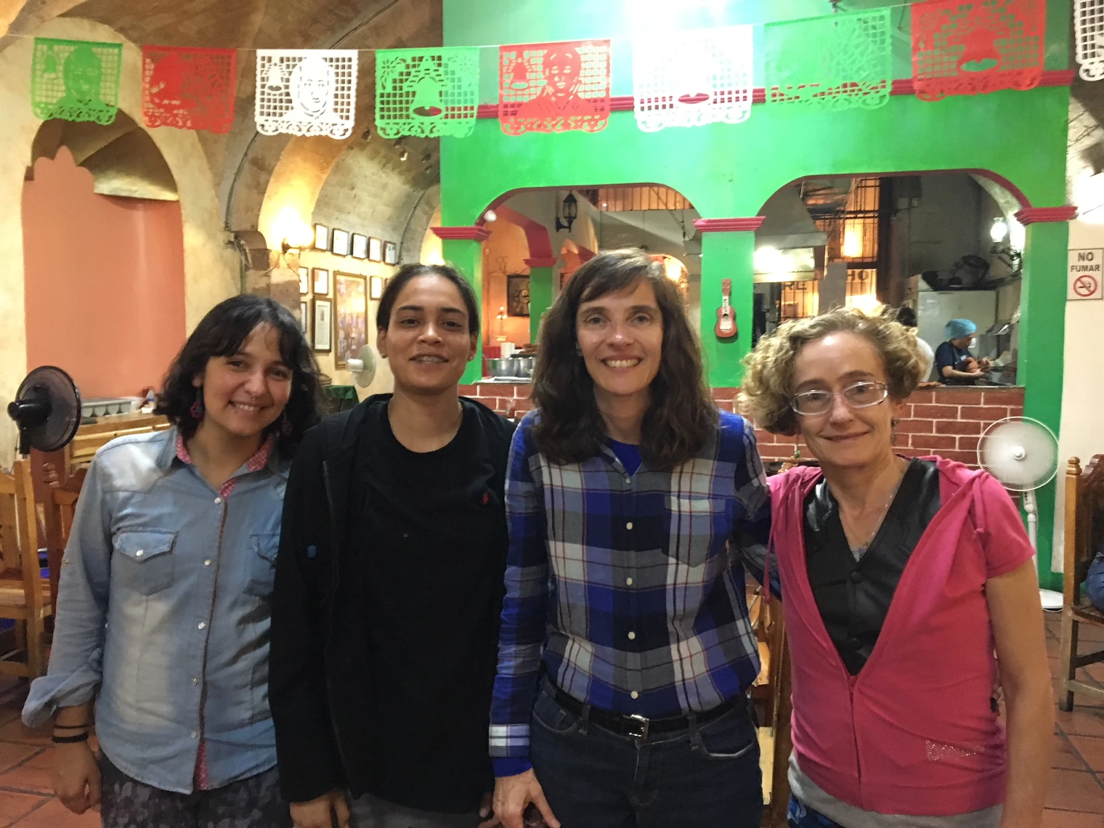 Photo of 4 women on research team