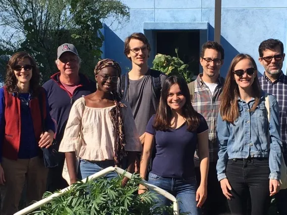 MDP students on site visit in Tucson