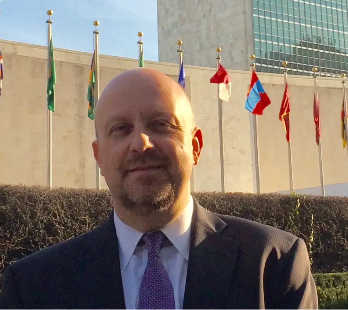 Ray Smith at the UN 