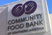 Community Food Bank sign